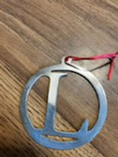 Metal Christmas Letters Ornaments
