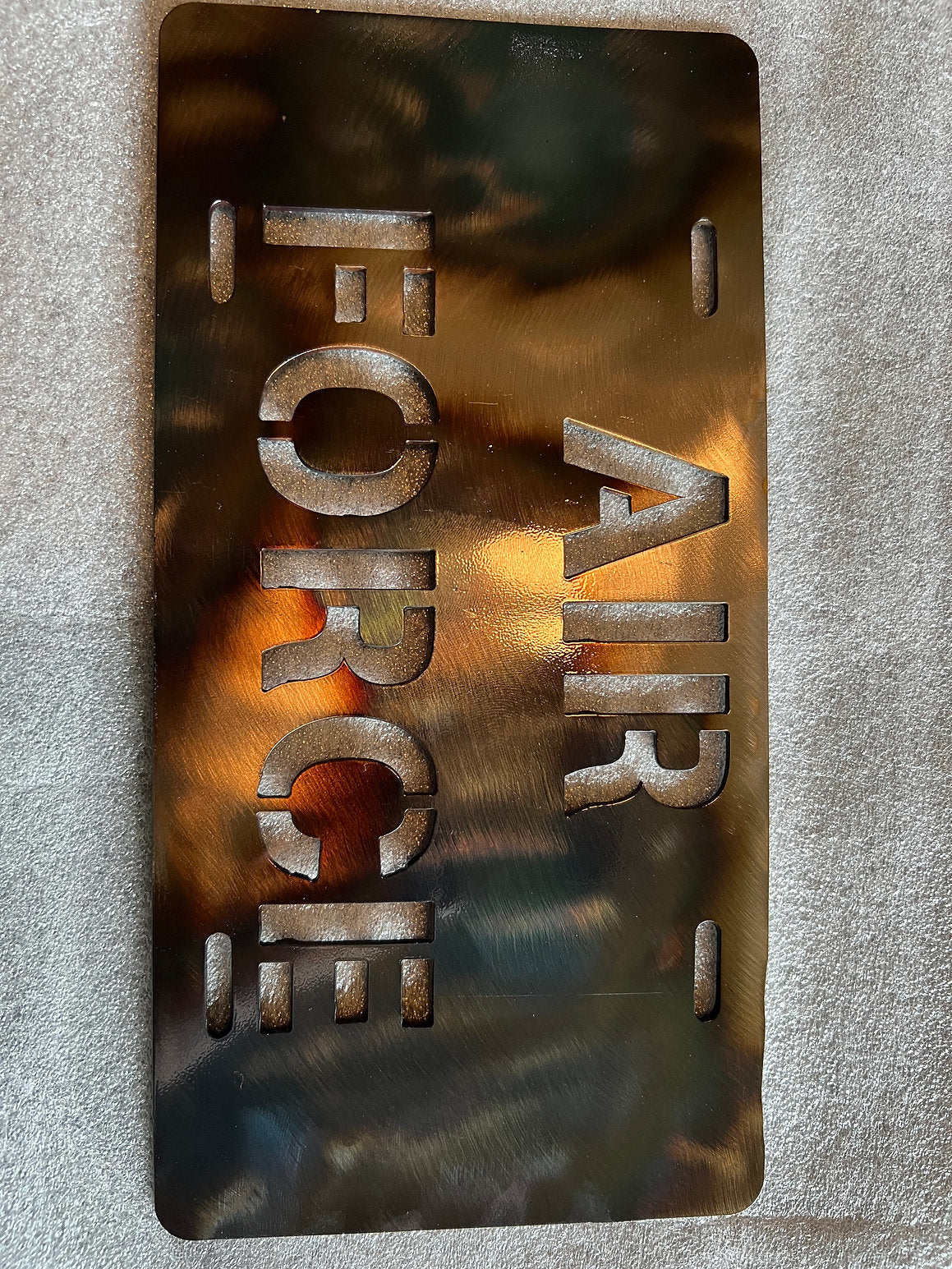 Air Force License Plate