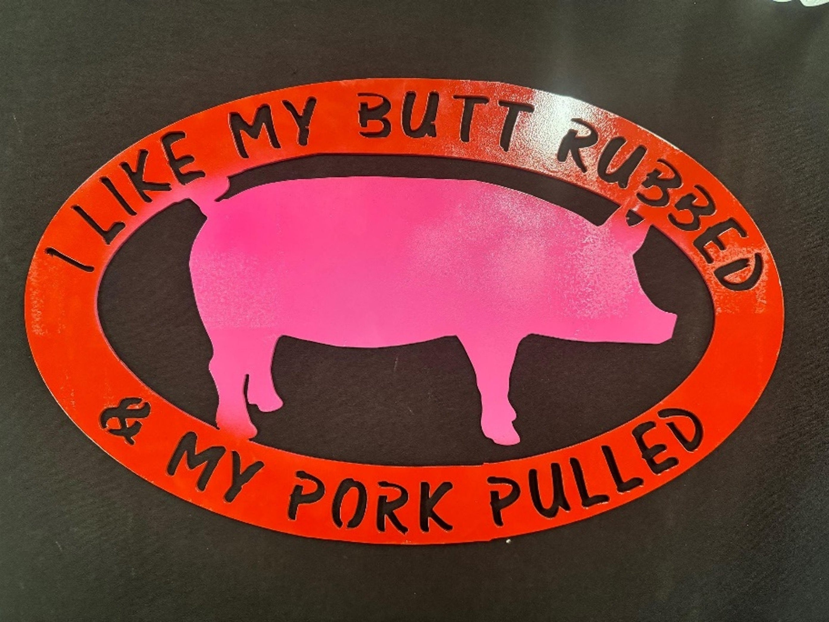 BBQ Pulled Pork Sign