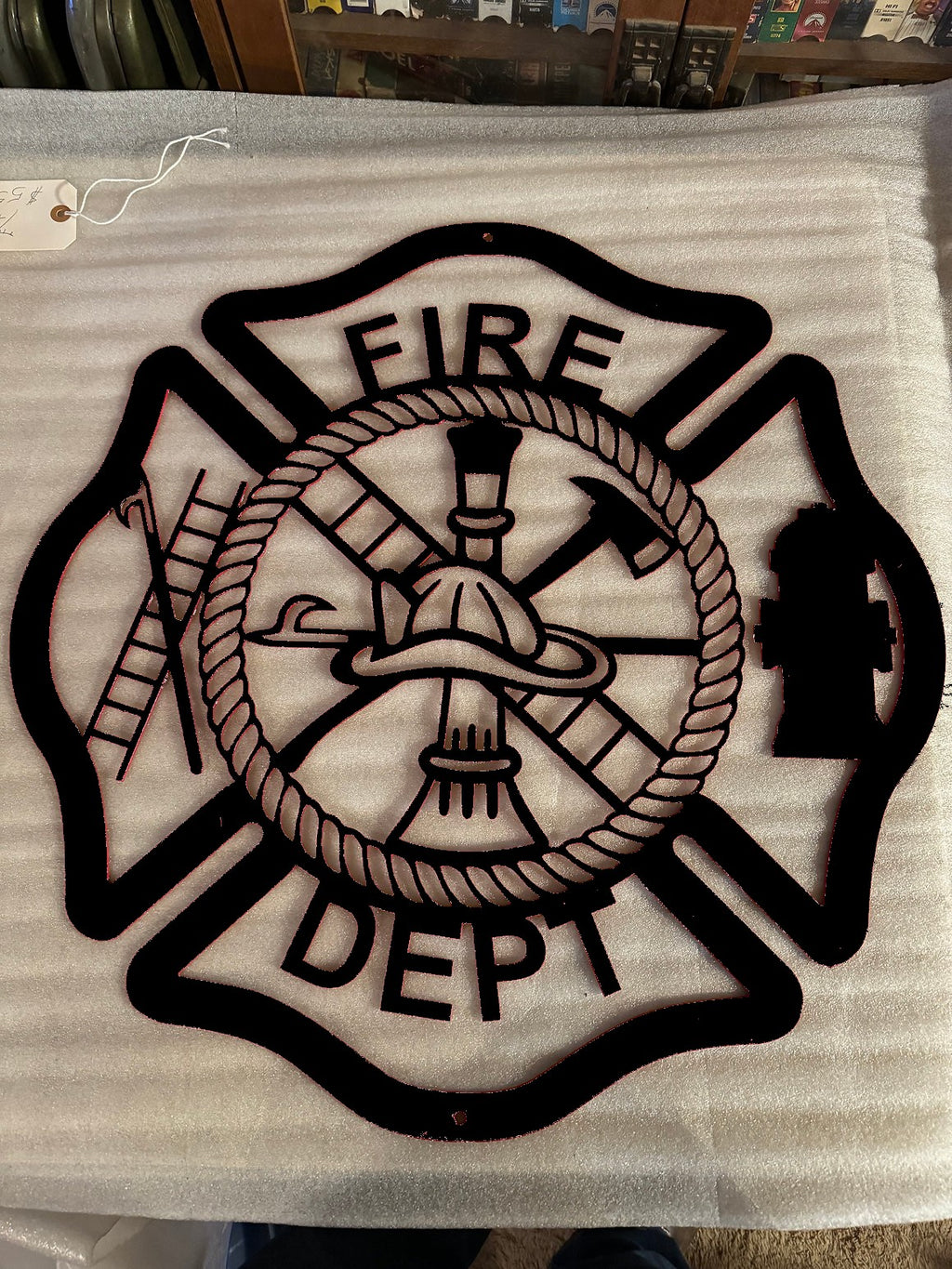 Fire Dept Emblem Sign