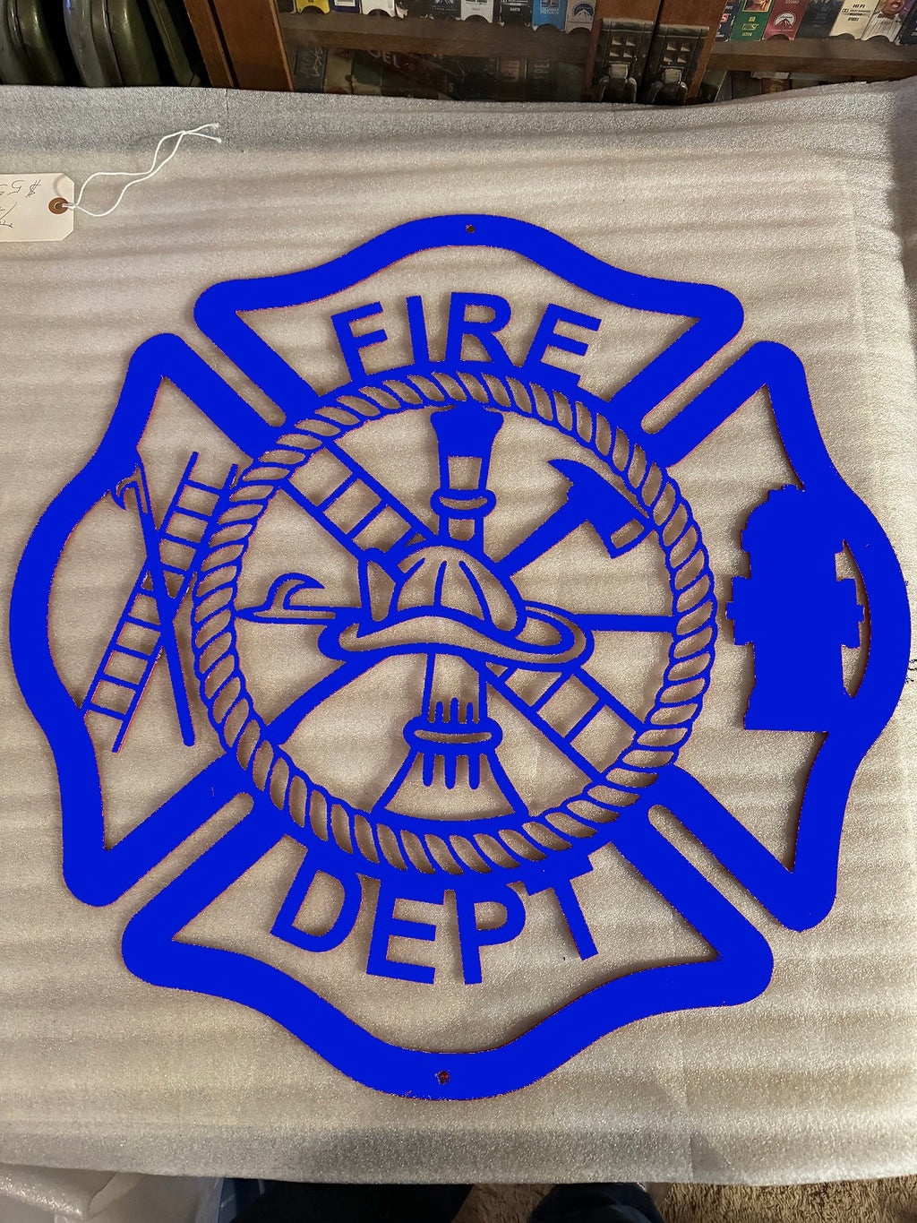 Fire Dept Emblem Sign
