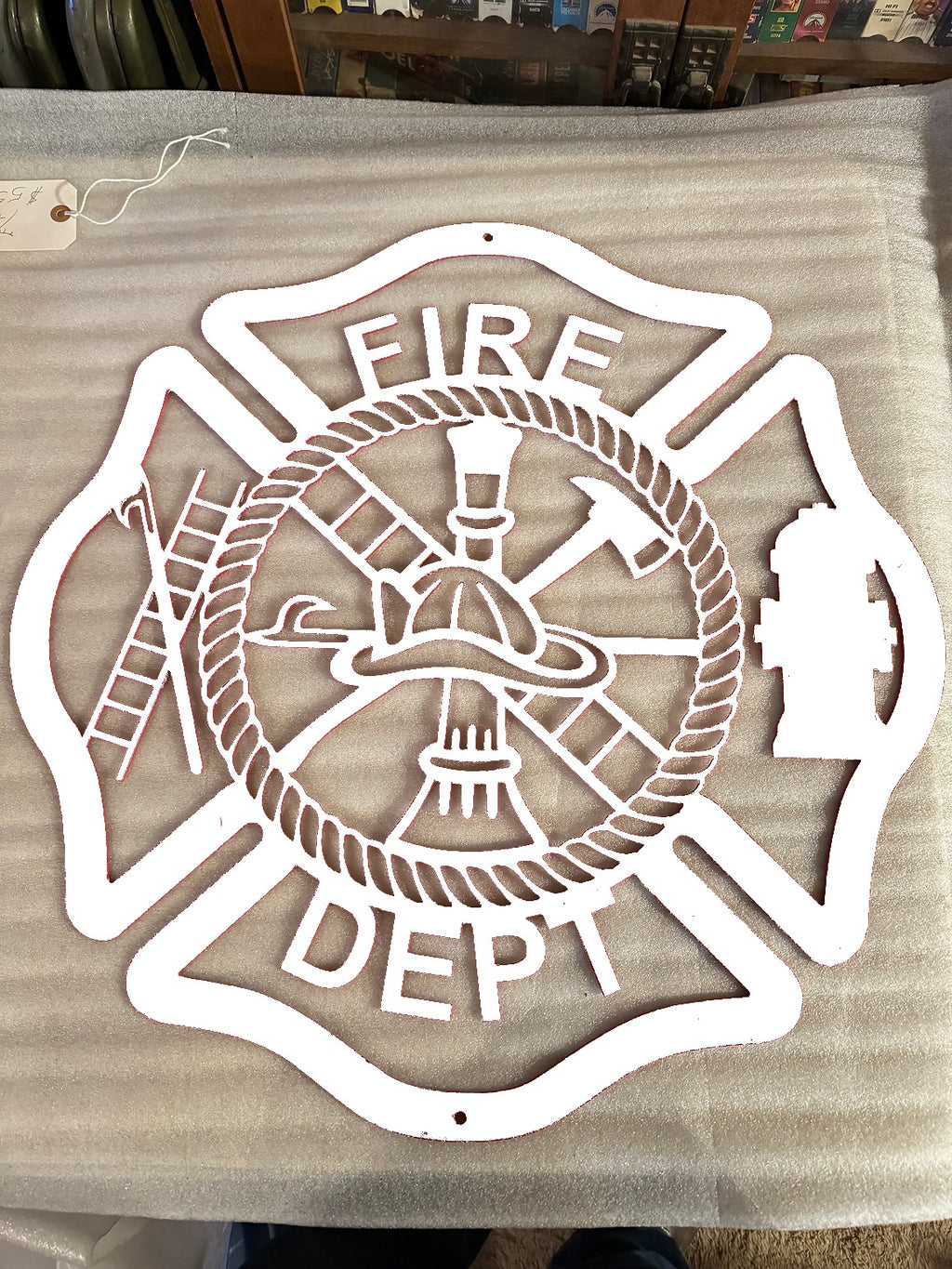Fire Dept Emblem Sign