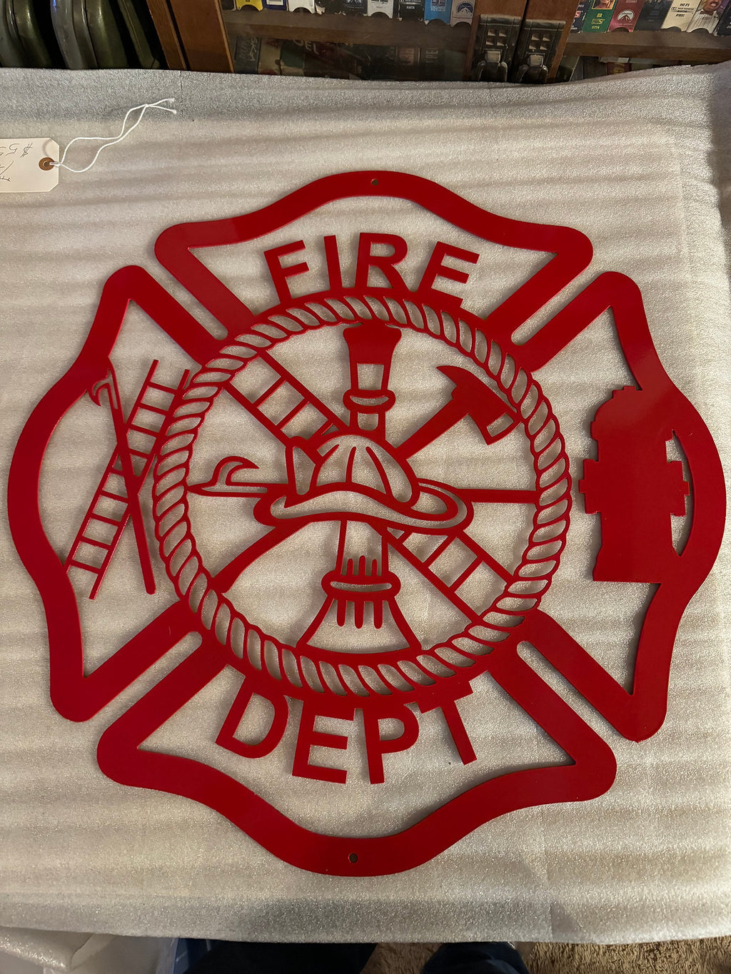 Fire Dept Emblem Sign