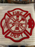 Fire Dept Emblem Sign