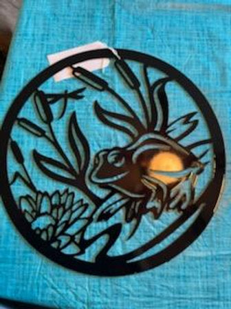 Frog in Pond Sign
