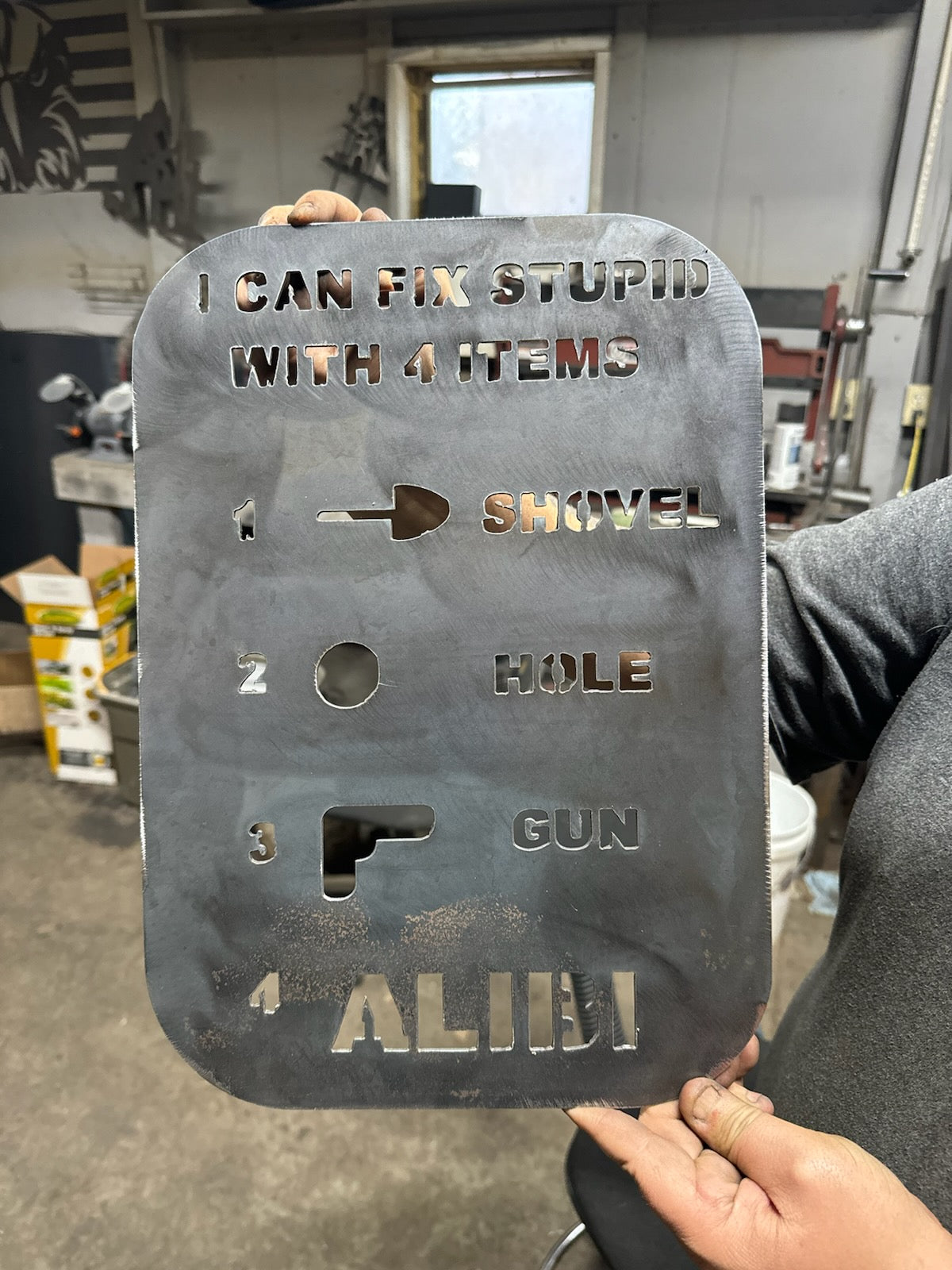 I Can Fix Stupid Sign