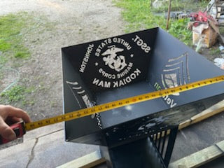 Marine Retirement Fire Pit