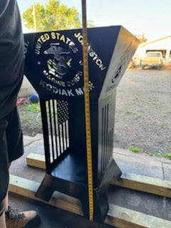 Marine Retirement Fire Pit