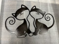 Double Cat Sign
