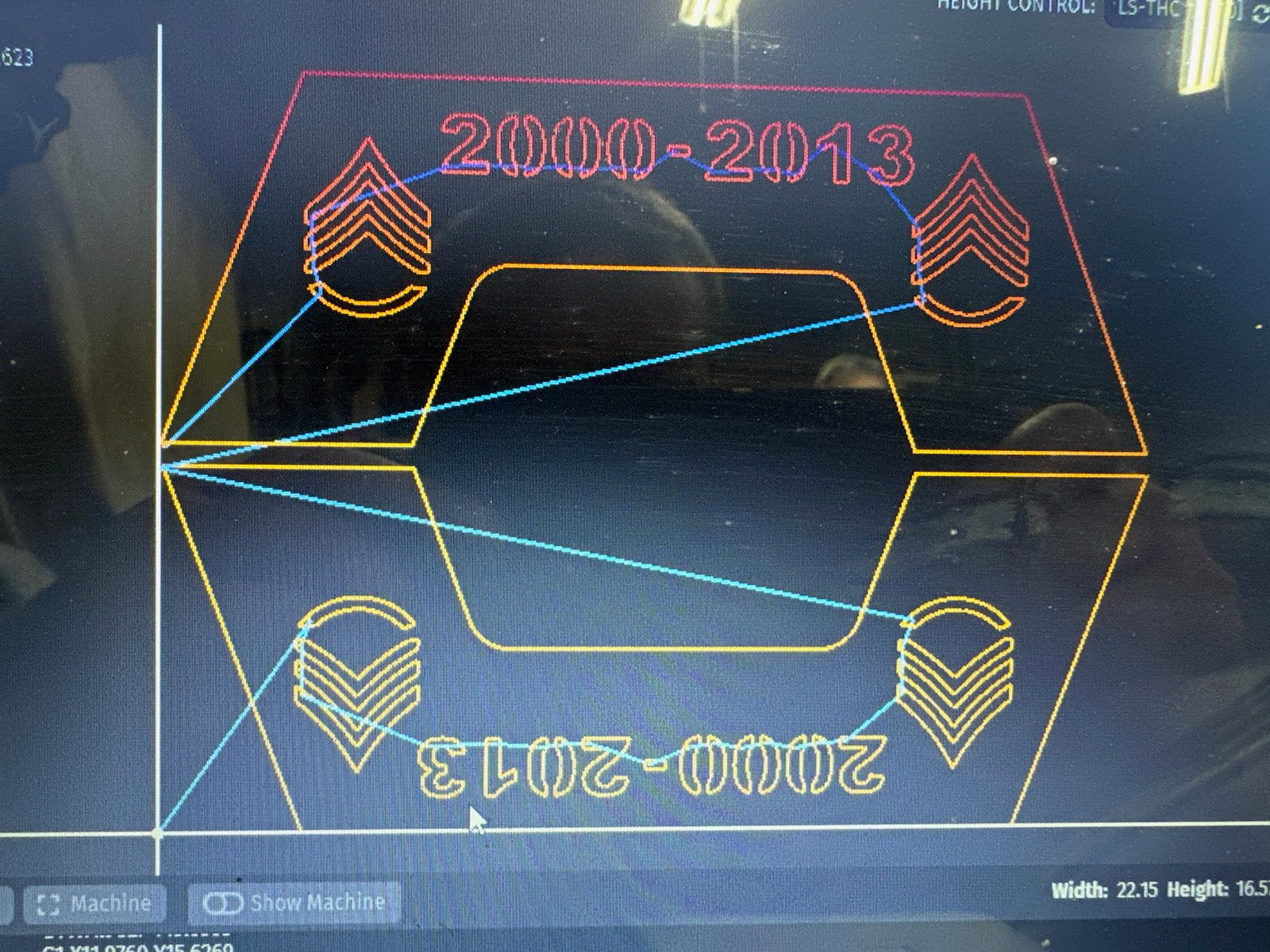 Navy/Army Retirement Fire Pit