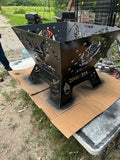 Navy/Army Retirement Fire Pit