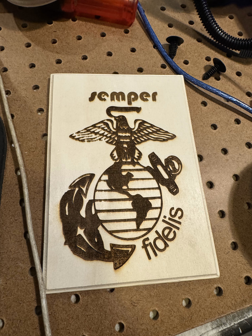 5x7-inch wood rectangle