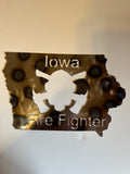 Iowa Firefighter Sign