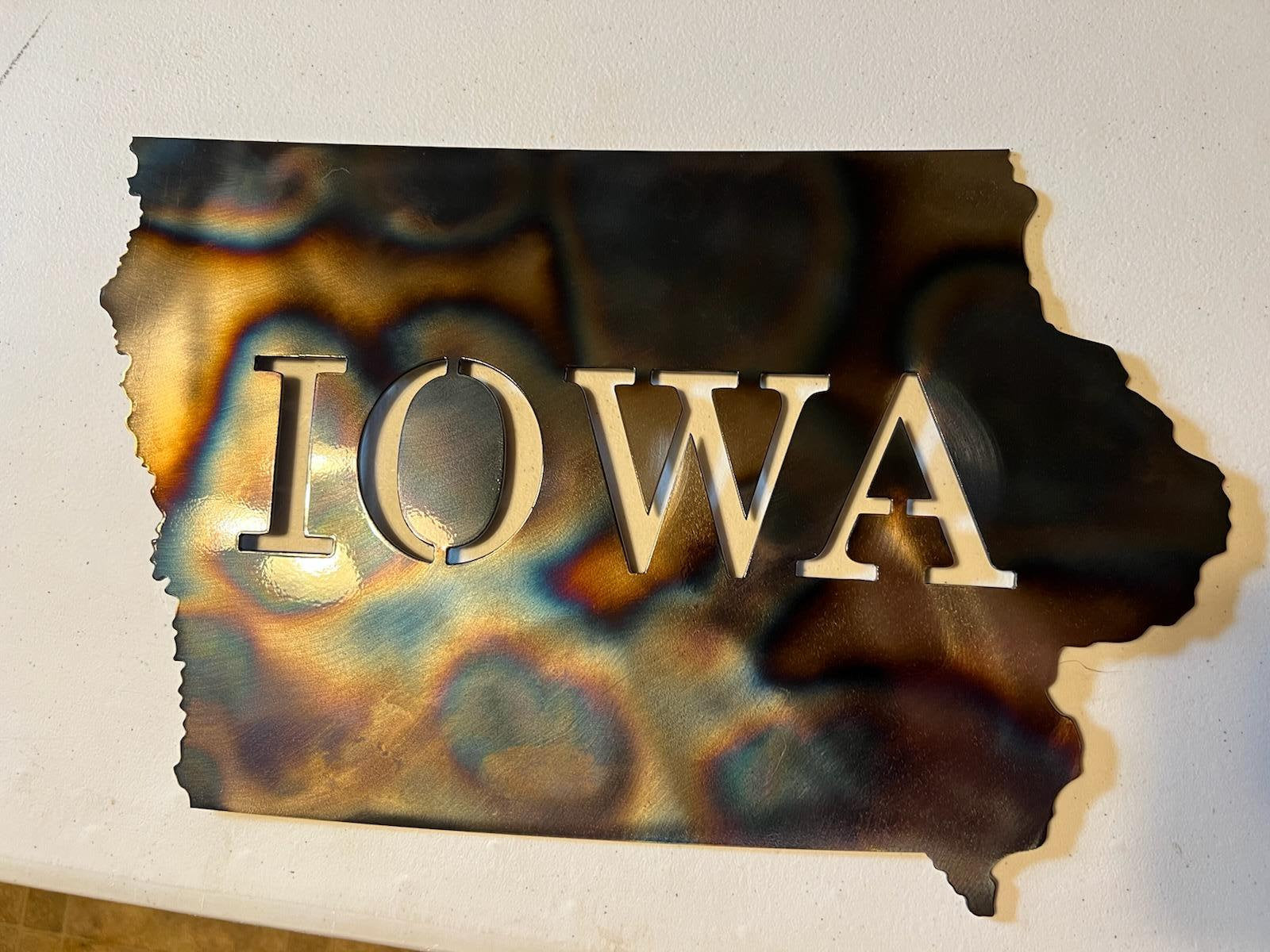 State of Iowa Sign