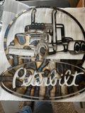 Large Peterbuilt Sign