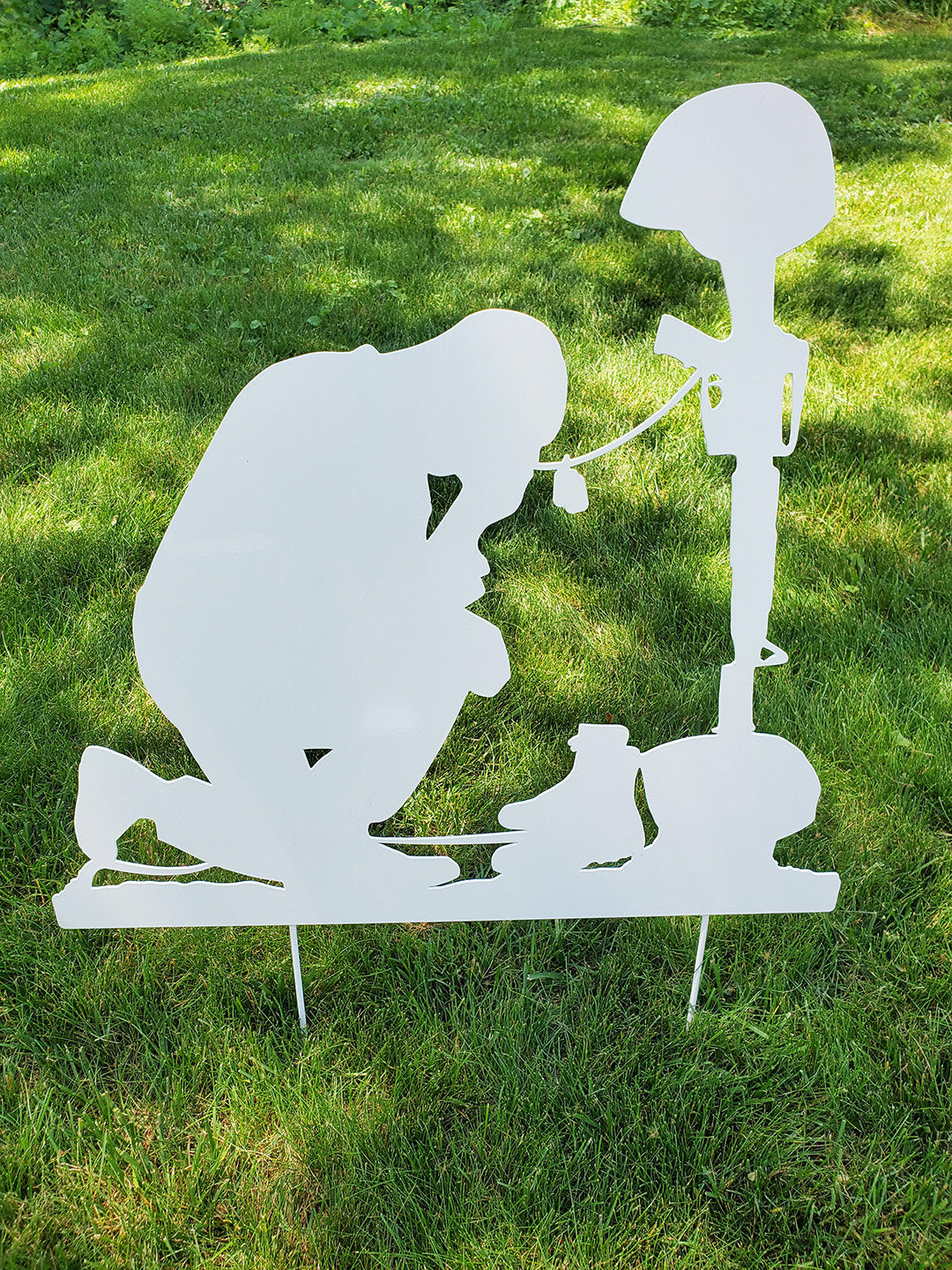Praying for Fallen Hero Sign