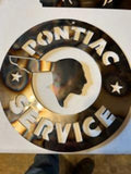 Pontiac Service Sign