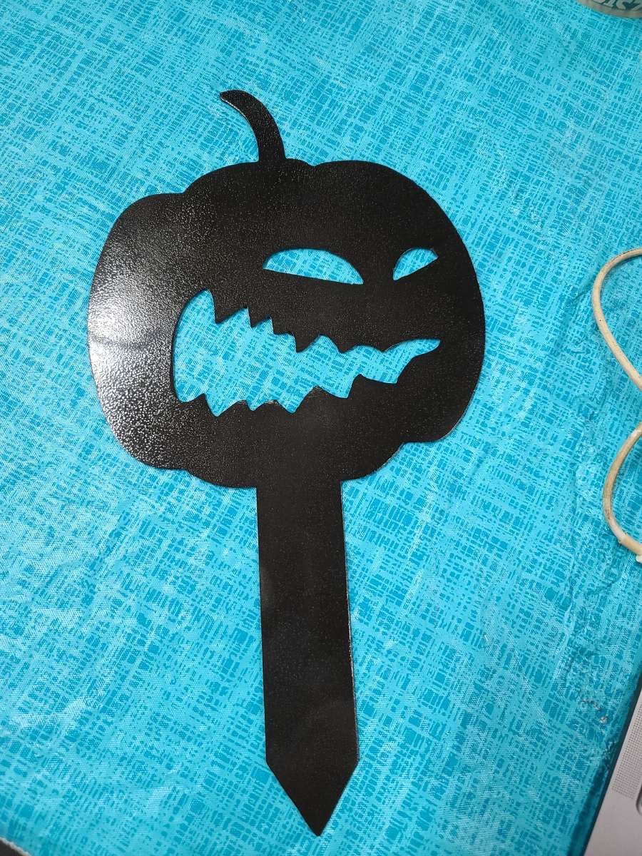 Pumpkin Yard Stake