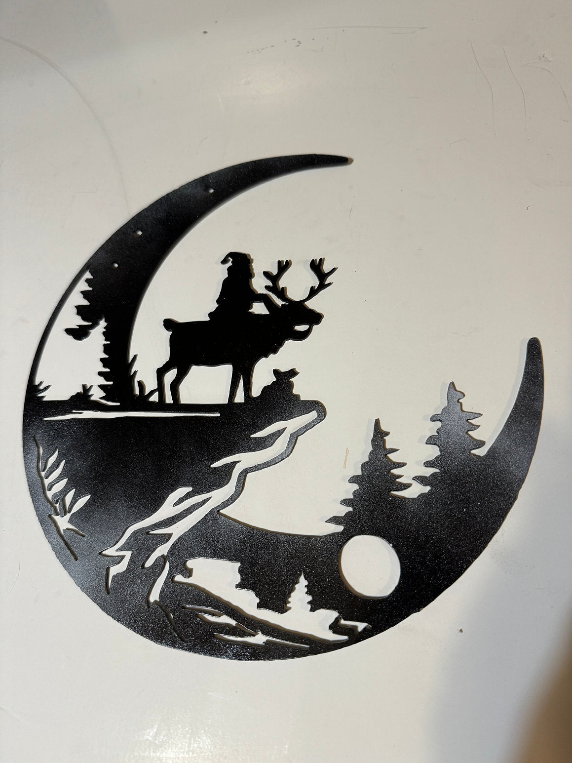Santa Moon Sign