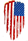 Distressed American Flag