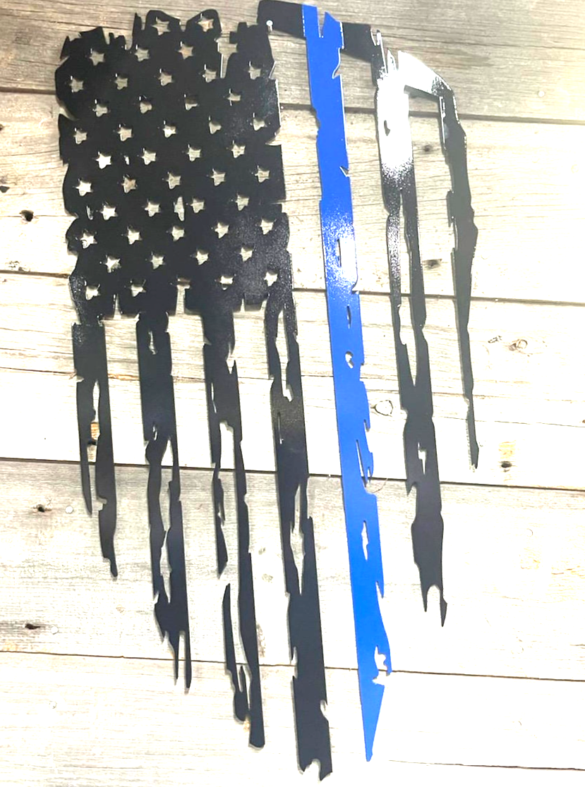 Distressed American Flag
