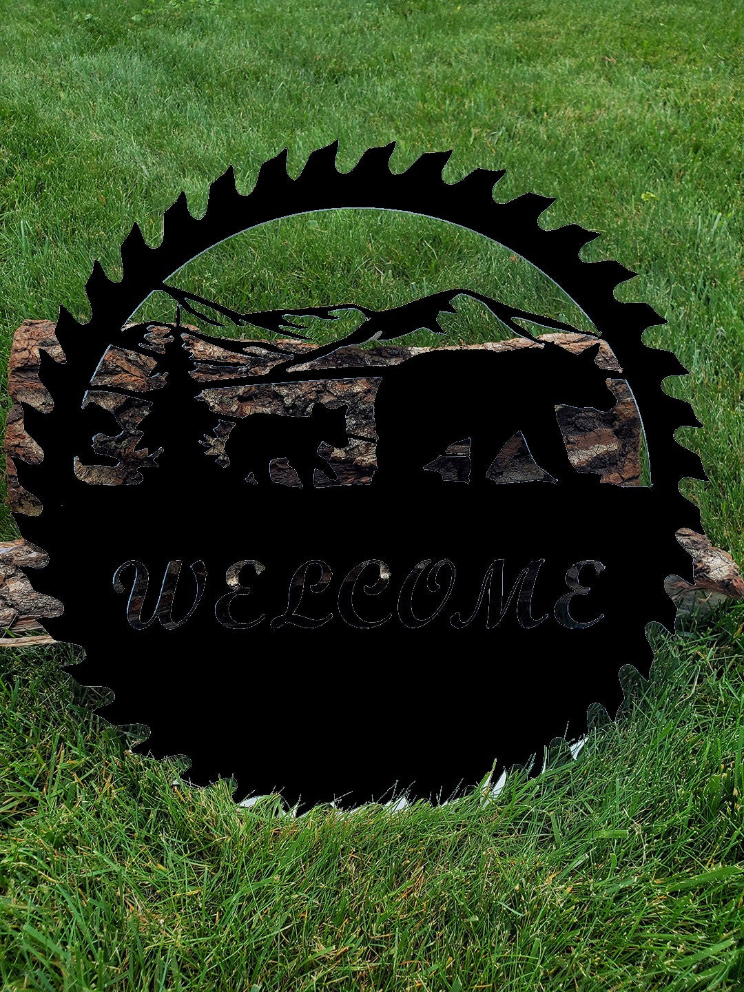 Welcome Bear Saw Blade