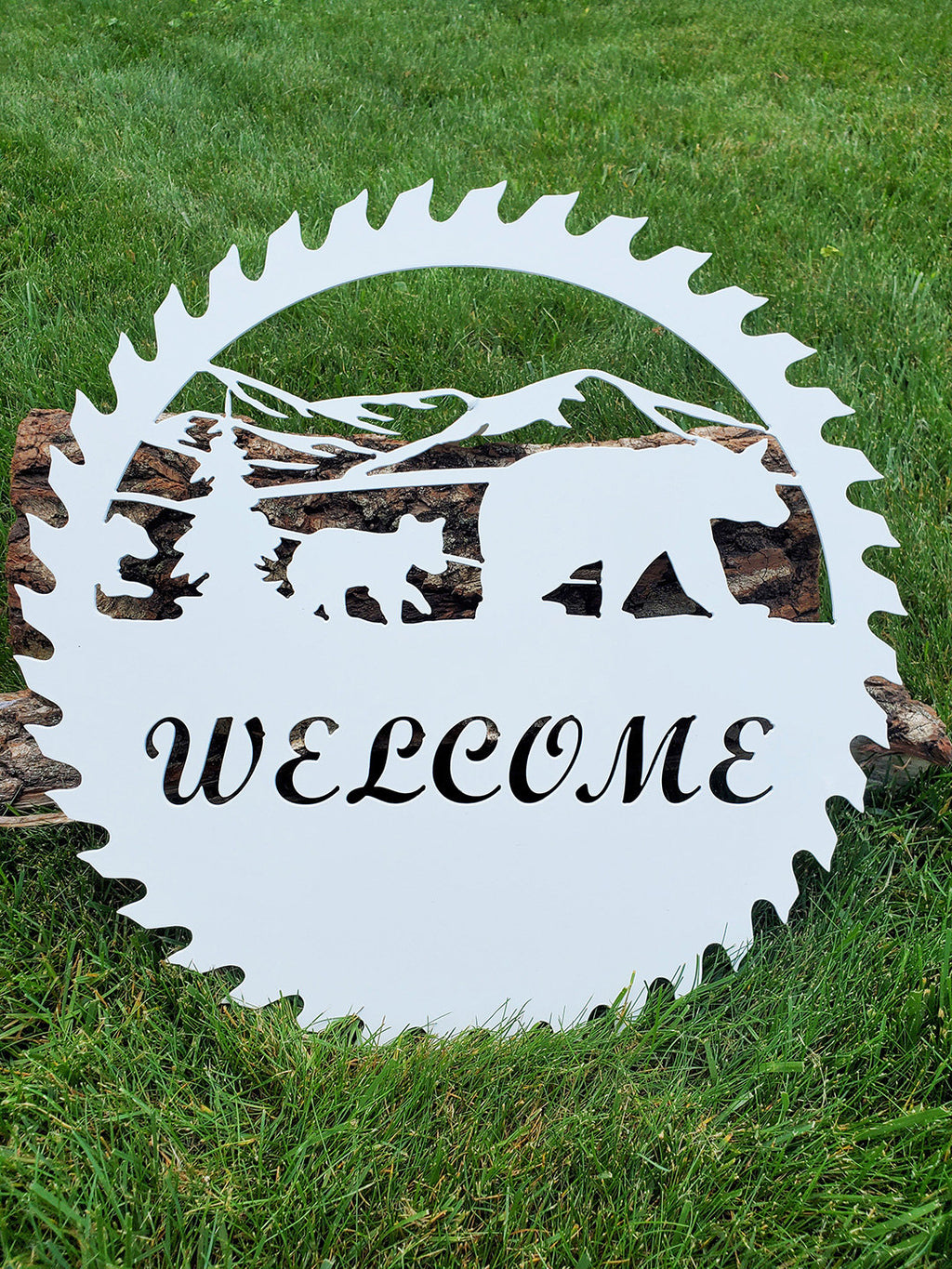 Welcome Bear Saw Blade