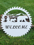 Welcome Bear Saw Blade