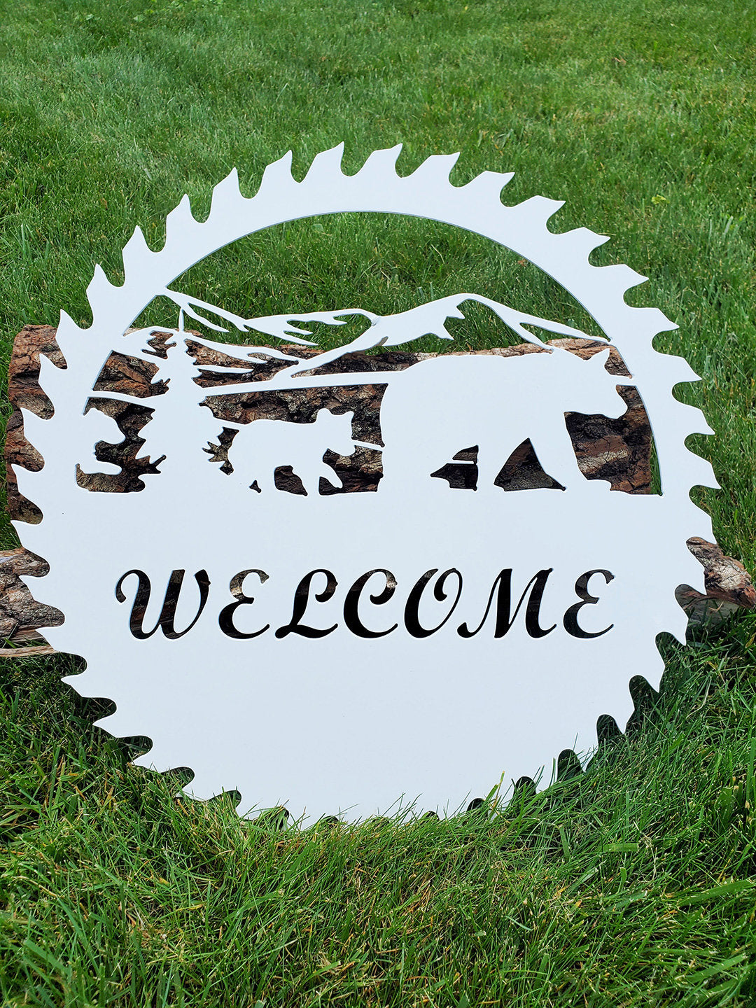 Welcome Bear Saw Blade